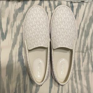 Michael Kors Keaton Logo Slip On Sneakers